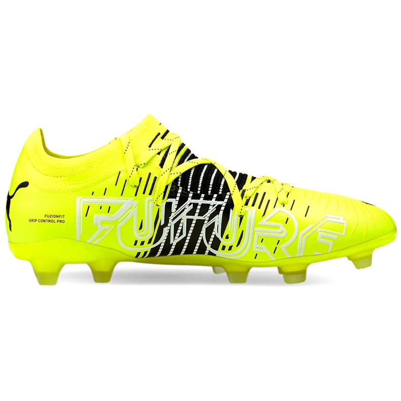 Fotbollsskor Puma Future Z 2.1 Fg Ag gul 106058 01