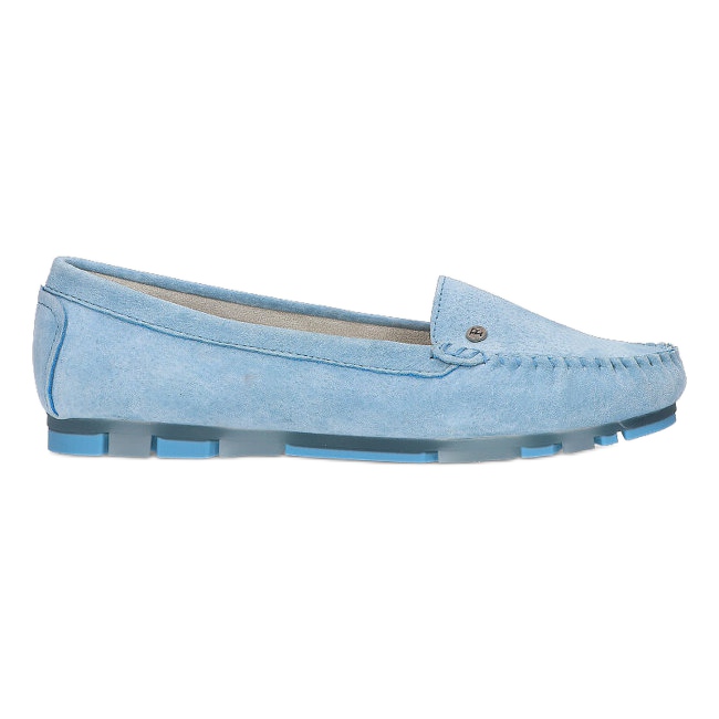 Dam läder loafers Filippo DP2037 / 22 blå
