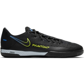 Nike React Phantom Gt Pro Ic fotbollsskor svart CK8463 090