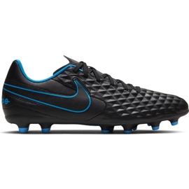 Nike Tiempo Legend 8 Club FG / MG AT6107 090 fotbollsskor svart svart