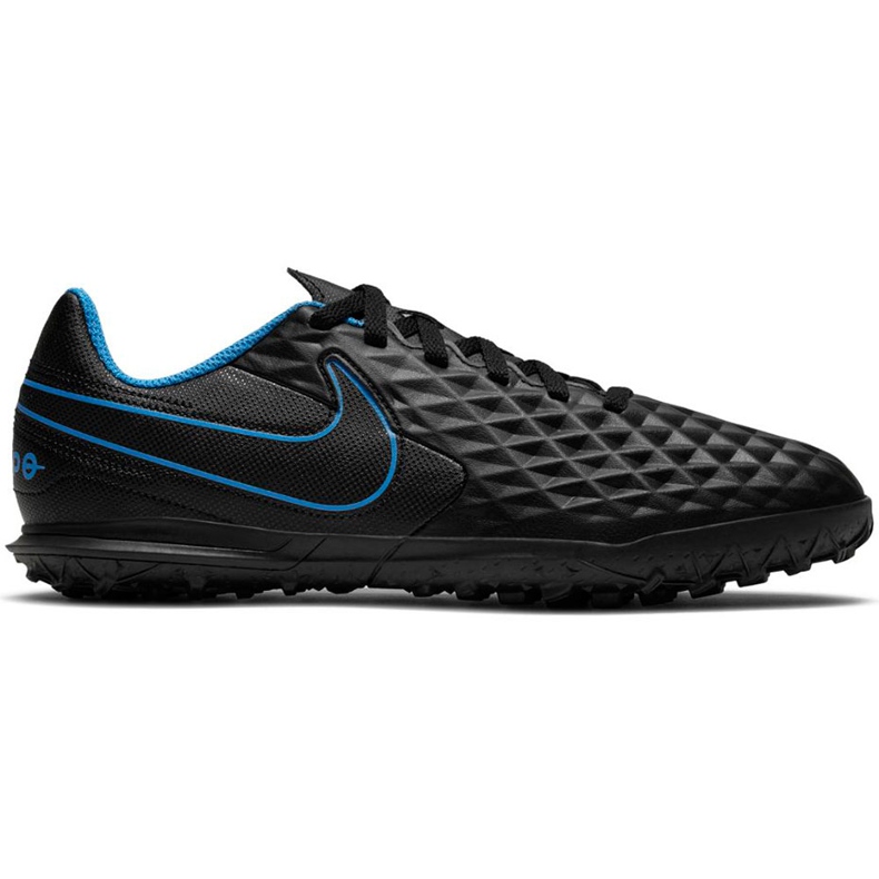 Nike Tiempo Legend 8 Club Tf Junior AT5883 090 fotbollsskor svart svart