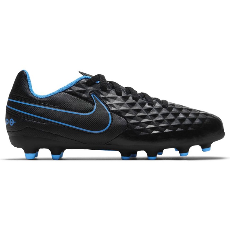 Nike Tiempo Legend 8 Club FG / MG Junior AT5881 090 fotbollsskor svart svart