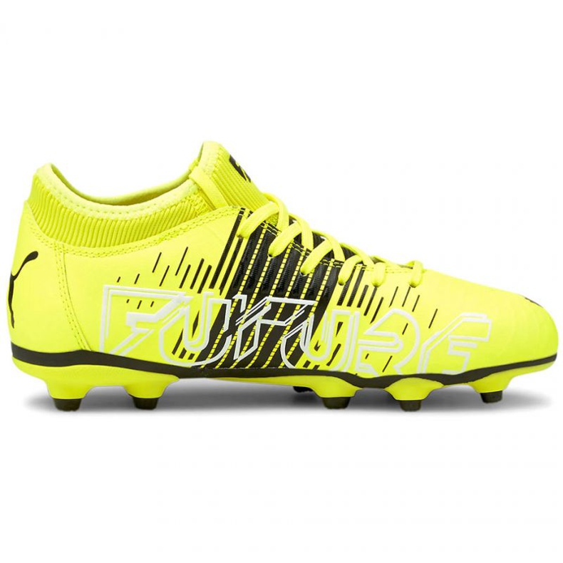 Puma Future Z 4.1 Fg Ag Jr 106400 01 fotbollsskor mångfärgad gul
