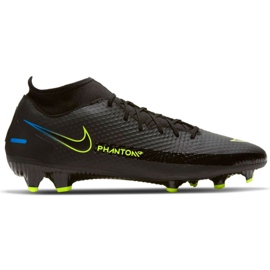 Nike Phantom Gt Academy Df FG / MG M CW6667-090 fotbollsskor svart svart
