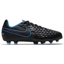 Nike Tiempo Legend 8 Club FG / MG Jr AT5881-090 fotbollsskor svart svart