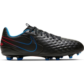Nike Tiempo Legend 8 Academy FG / MG Junior AT5732 090 fotbollsskor svart svart