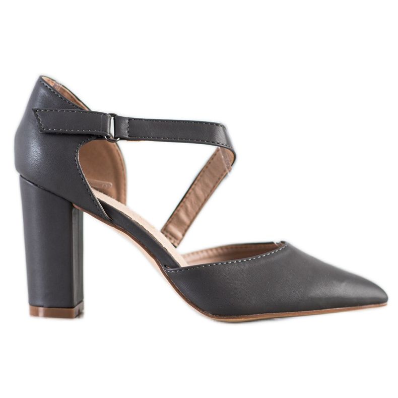 Sabatina Grafitpumpar med ekoläder mångfärgad