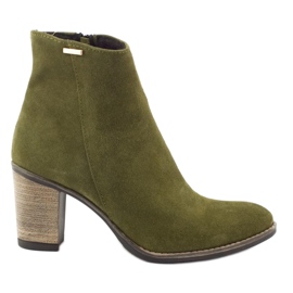 Olivier Sara Green höga klackar grön