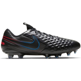 Nike Tiempo Legend 8 Elite Fg M AT5293-090 fotbollsskor svart svart