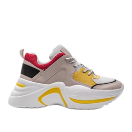 Beige Thenisse sneakers mångfärgad