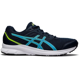Asics Jolt 3 marinblå 1011B034 400 herrskor grön