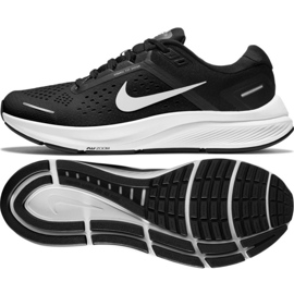 Nike Air Zoom Structure 23 W skor CZ6721-001 vit svart