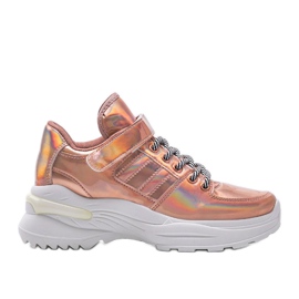 Rosa Holografiska Lollypop -sneakers