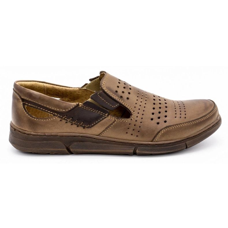 Polbut Herrskor sommar J53 brun