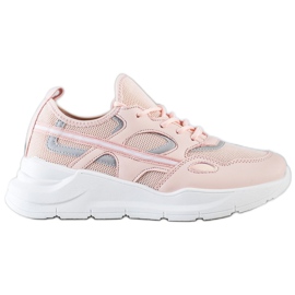 SHELOVET Casual rosa sneakers