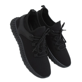 Svarta sportstrumpor JH-09 Svart