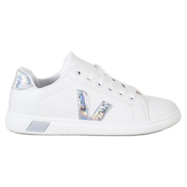 SHELOVET Vår sportskor vit