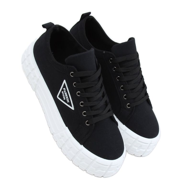 Svarta damskor LA134 Svart