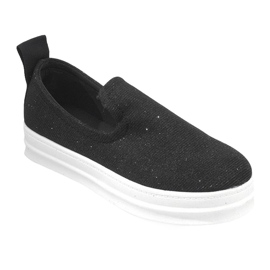 Love Slip On SK73 Black Slip-On Sneakers svart