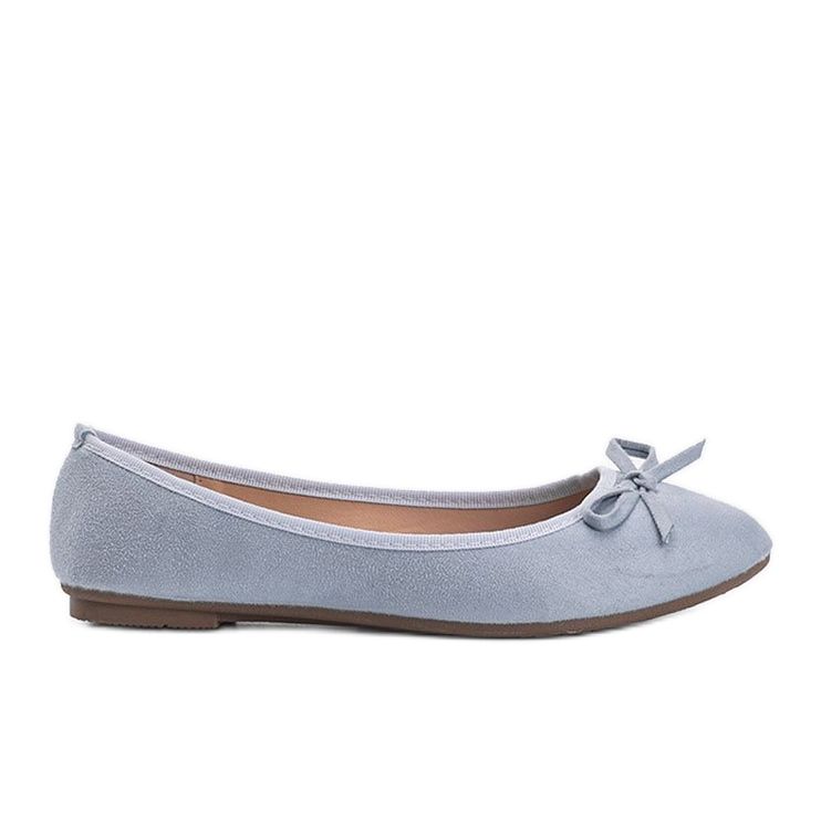 Angelina blå ballerina med rosett