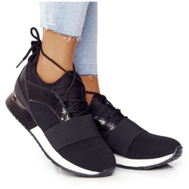 FB2 Kvinnors sportskor Sneakers Svart Netta