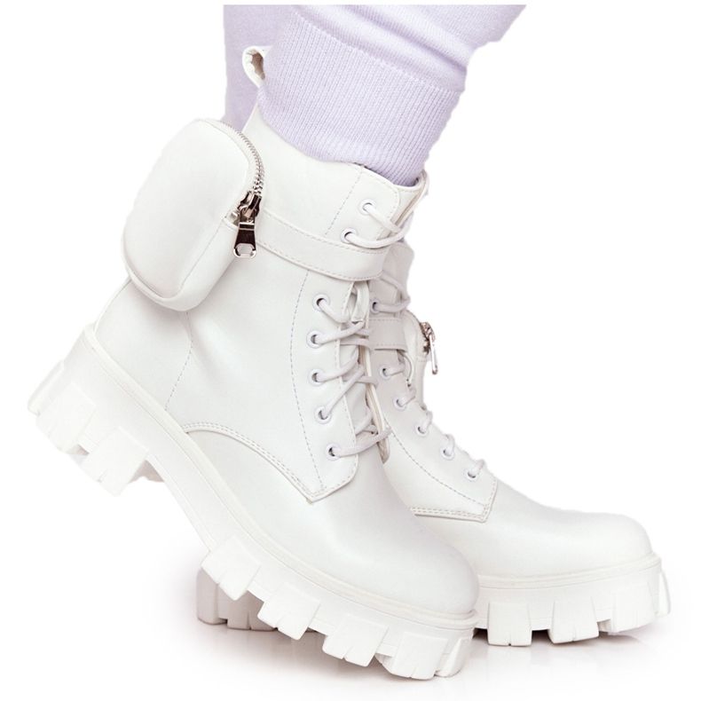 PS1 Stövlar Arbetare på plattformen med njuren White Saturday vit