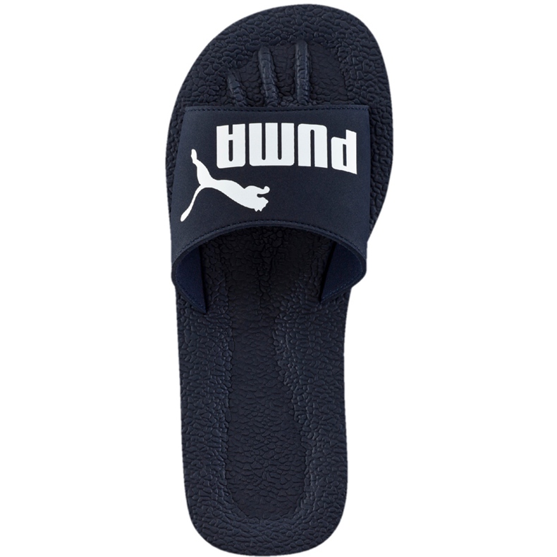 Puma Purecat tofflor marinblå vita 360262 02