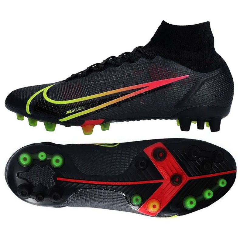 Nike Mercurial Superfly 8 Elite Ag M CV0956 090 fotbollsskor mångfärgad svart