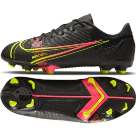 Nike Vapor 14 Academy FG / MG Jr CV0811 090 fotbollsskor mångfärgad svart