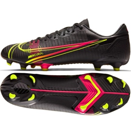 Nike Mercurial Vapor 14 Academy FG / MG M CU5691 090 fotbollsskor mångfärgad svart