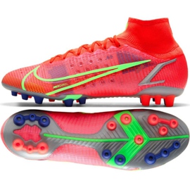 Nike Mercurial Superfly 8 Elite Ag M CV0956 600 fotbollsskor röd röd