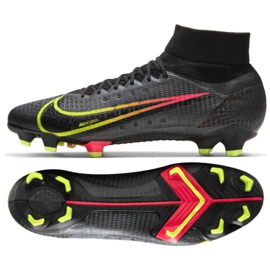 Nike Mercurial Superfly 8 Pro Fg M CV0961 090 fotbollsskor mångfärgad svart