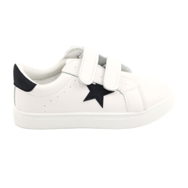 Evento Star News 21DZ26-3932 Sneakers med kardborreband, vita