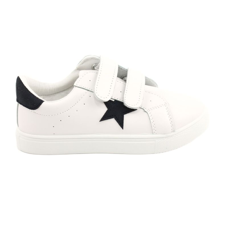 Evento Star News 21DZ26-3932 Sneakers med kardborreband, vita