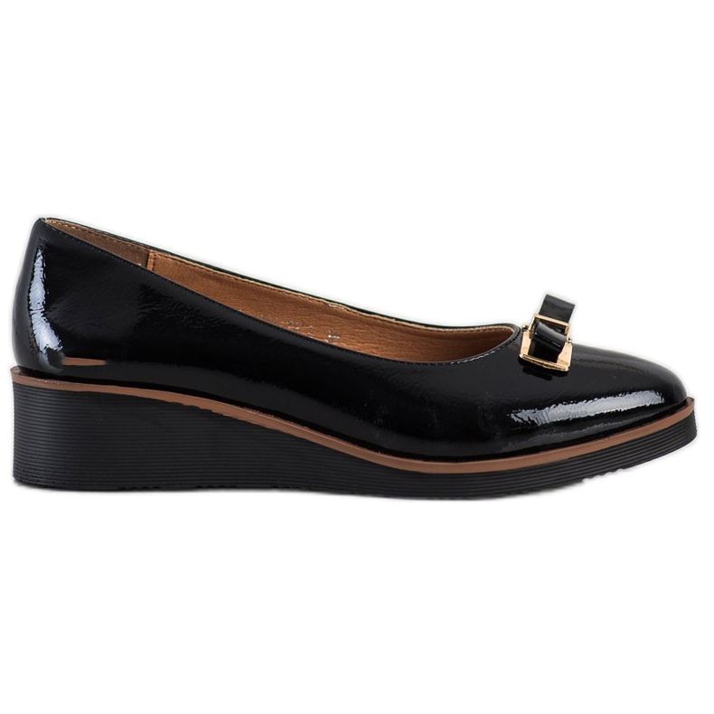 Lackerade ballerinor VINCEZA svart