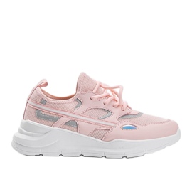 Lativia rosa sneakers vit