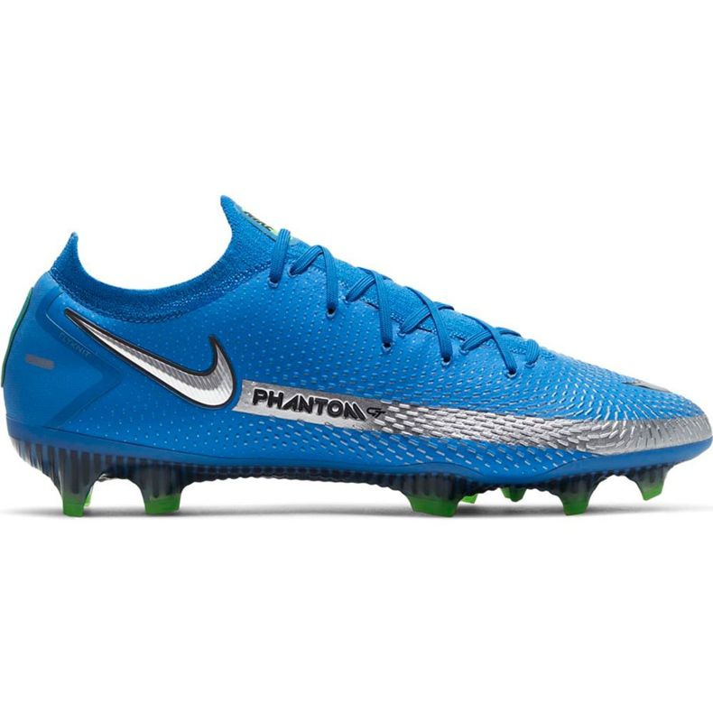 Nike Phantom Gt Elite Fg blå fotbollsskor CK8439 400
