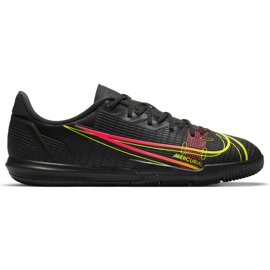 Nike Mercurial Vapor 14 Academy Ic Junior CV0815 090 fotbollsskor svart svart