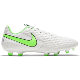 Nike Tiempo Legend 8 Academy FG / MG AT5292 030 fotbollsskor blå vit