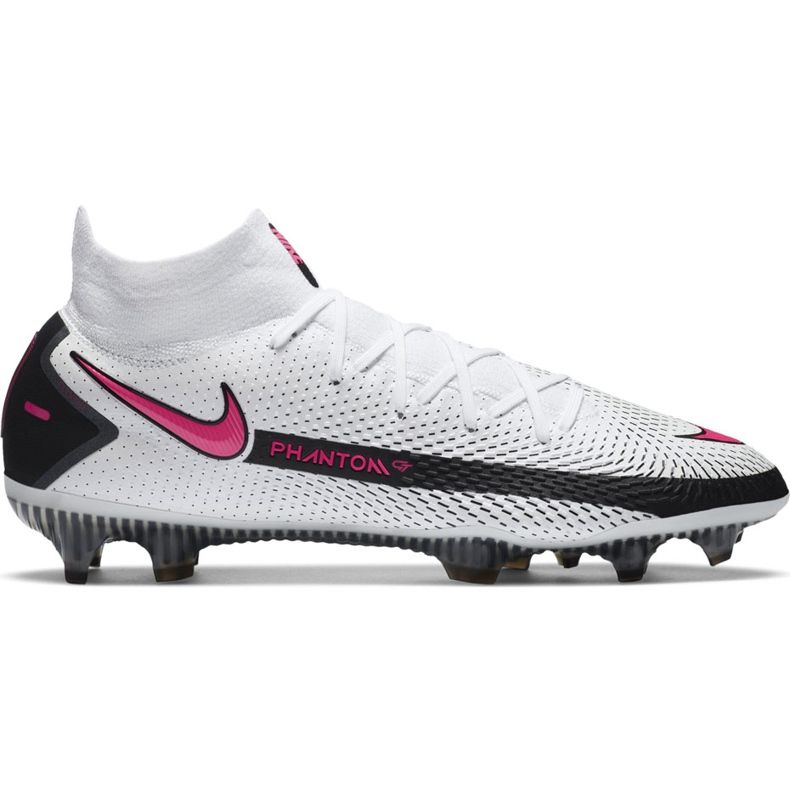 Nike Phantom Gt Elite Df Fg CW6589 160 fotbollsskor vit vit