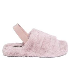 Dam tofflor med en elastisk lila X8130 lila purpur