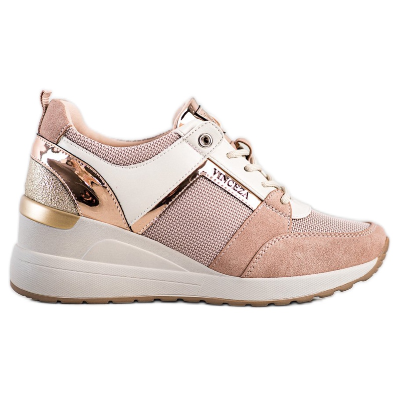 Snygga VINCEZA sneakers rosa