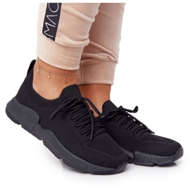 Kvinnors sportskor Slip-on Big Star DD274579 Svart