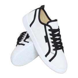 Vita sneakers NB385P Vit svart
