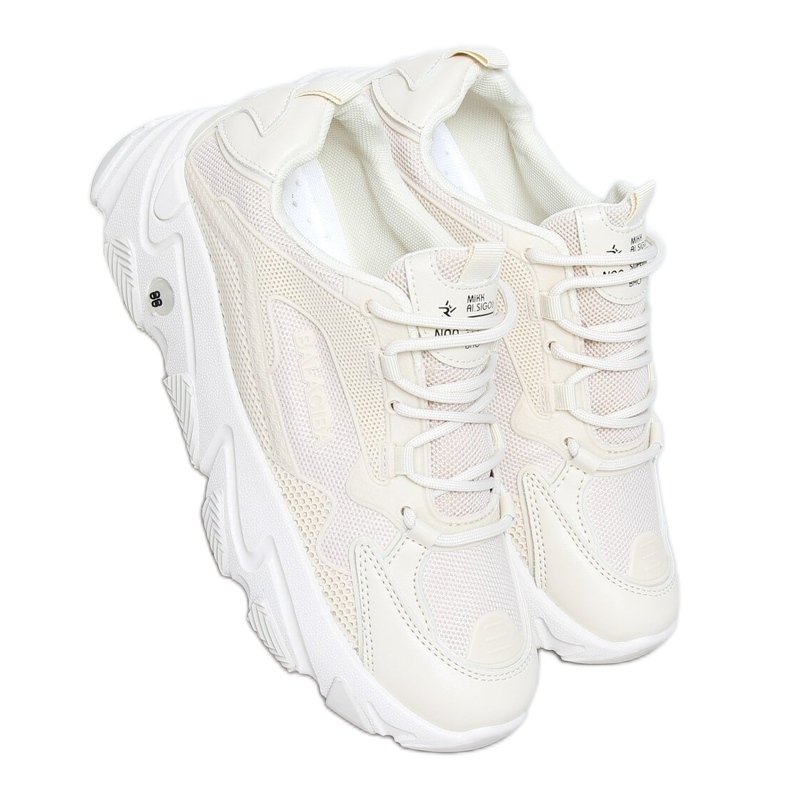 Beige kvinnors sportskor NB373P Beige