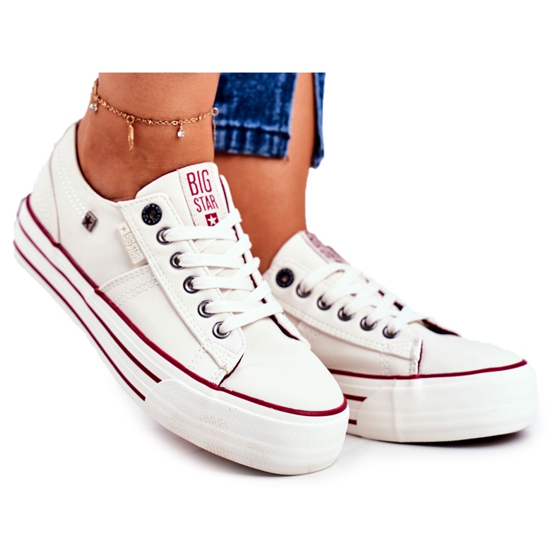 Dam Sneakers Big Star White GG274140 vit