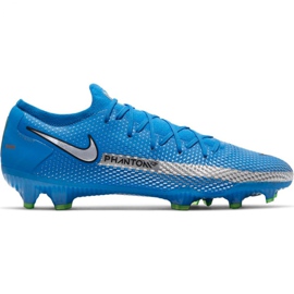 Nike Phantom Gt Pro Fg M CK8451 400 fotbollsskor blå blå