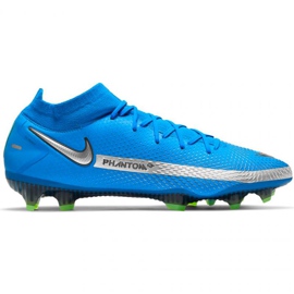 Nike Phantom Gt Elite Dynamic Fit Fg M CW6589 400 fotbollsskor blå blå