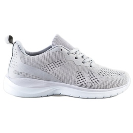 Bona Ljusgrå sneakers