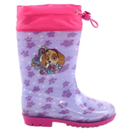 American Club American Lavender Wellies SKYE KAL04 purpur rosa
